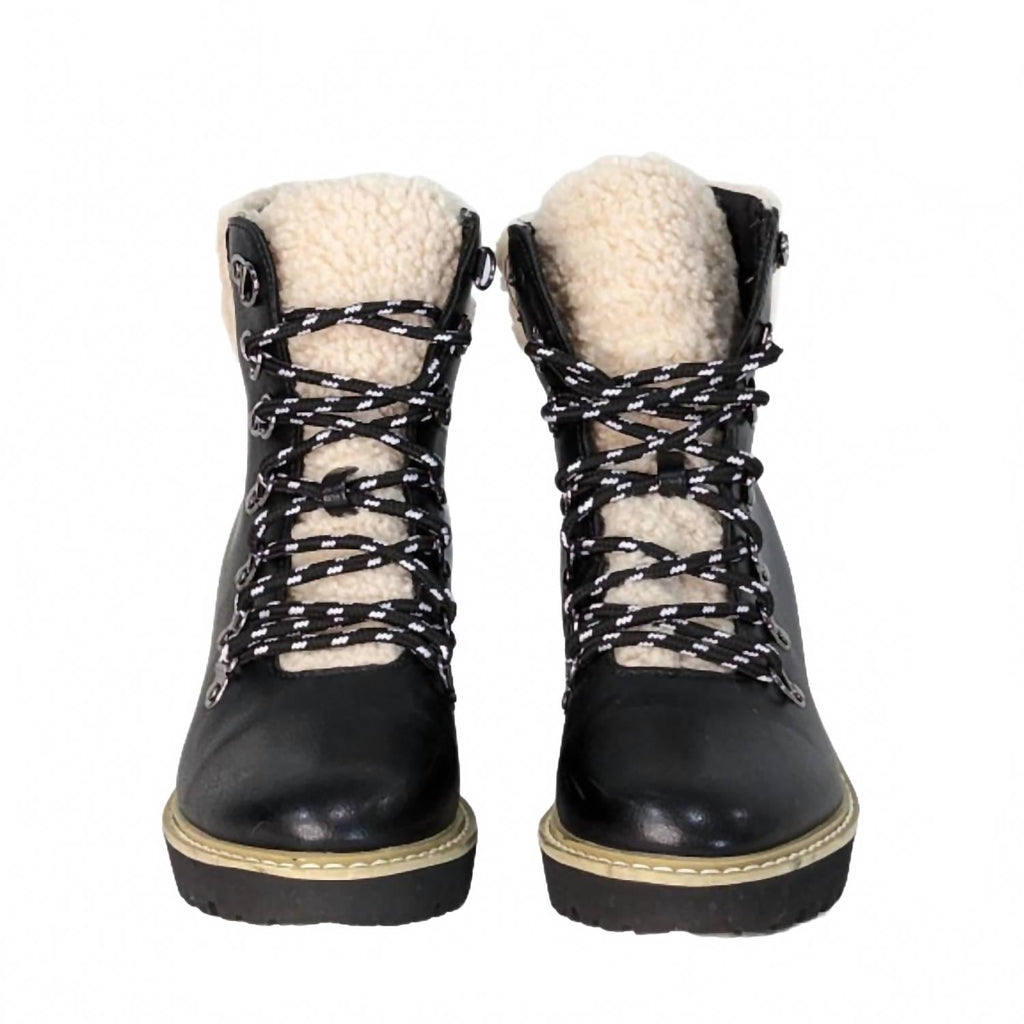 Women's Squad Boot In Black Smooth