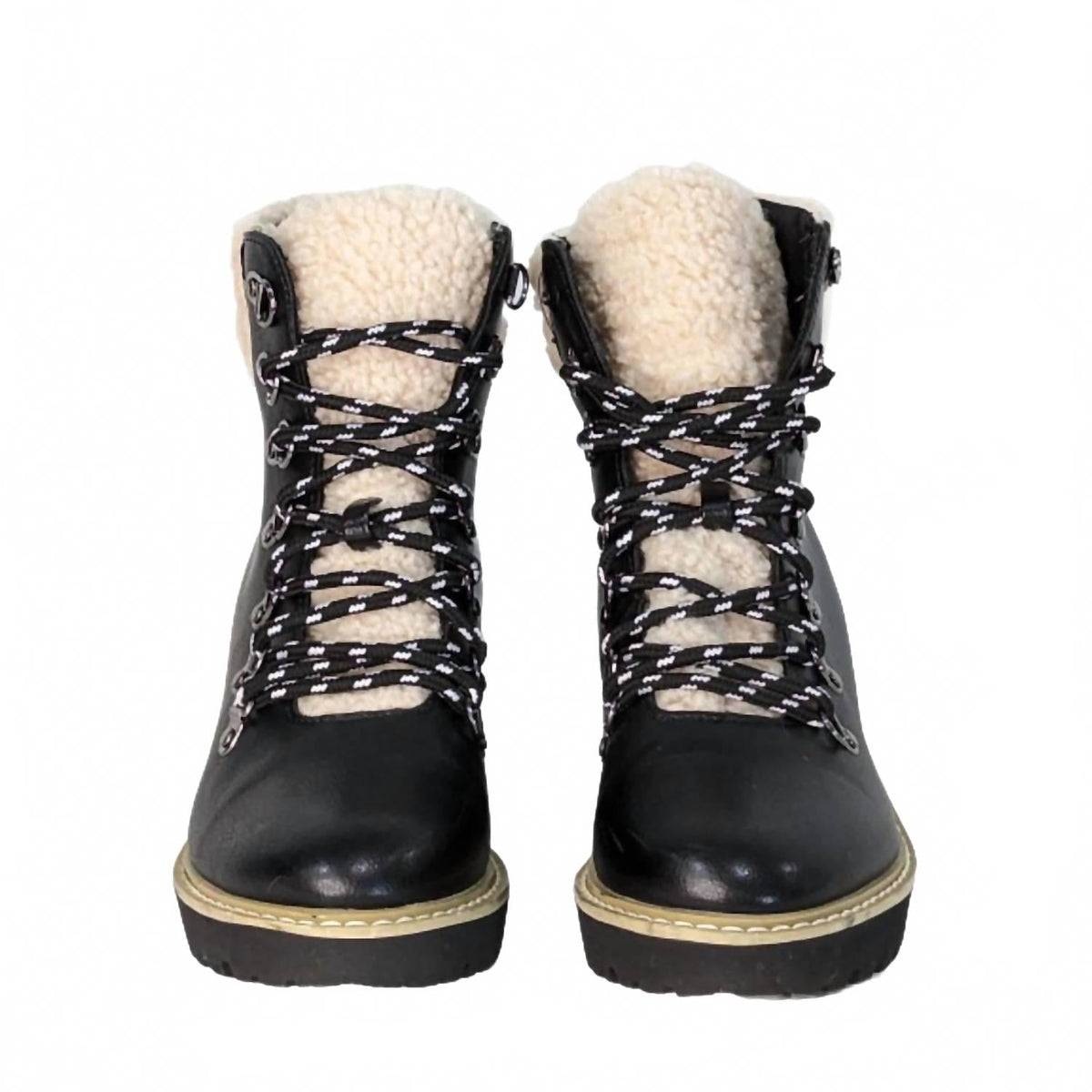 Women's Squad Boot In Black Smooth