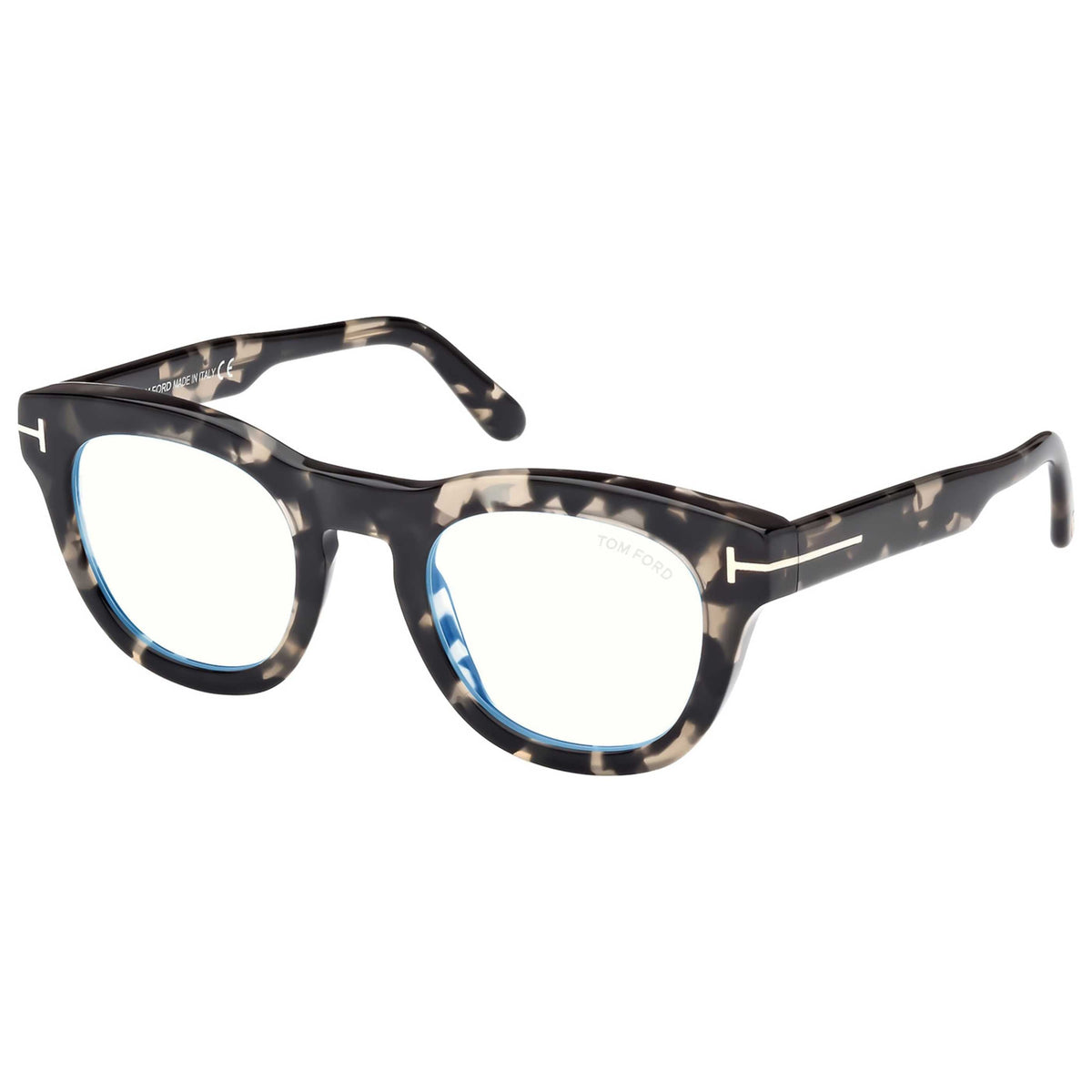 Tom Ford Men's 49mm Black Eyeglasses FT5873-B-005-49