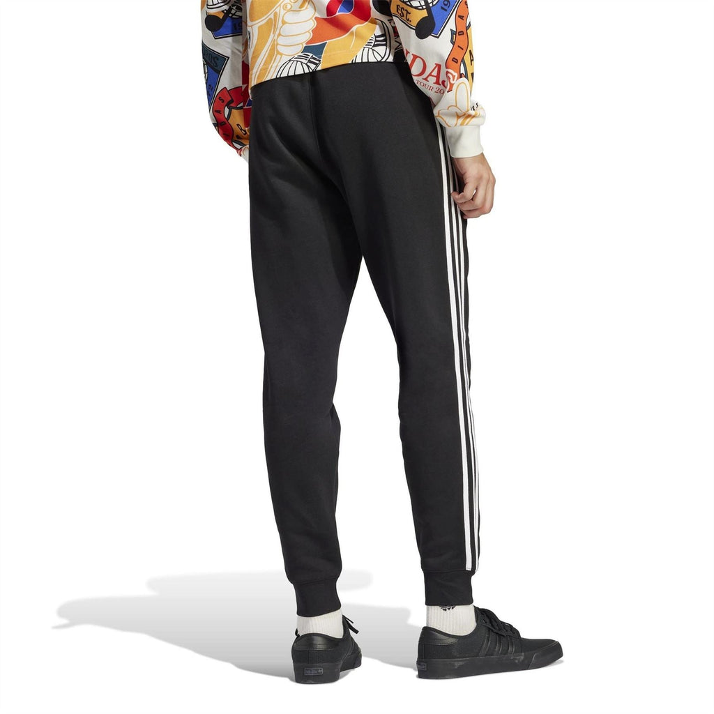 adidas Originals 3 Stripes Slim Joggers with Ribbed Cuff