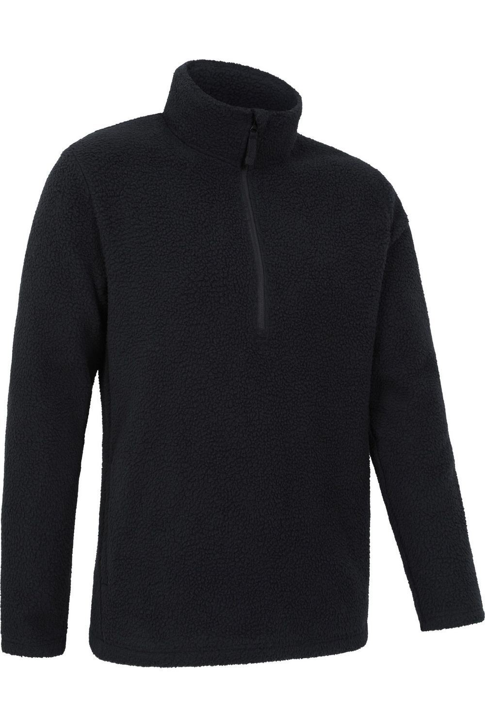 Mountain Warehouse Mens Ted Borg Half Zip Fleece Top
