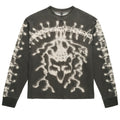 Fox Lab Airbrushed L/S Top - Charcoal
