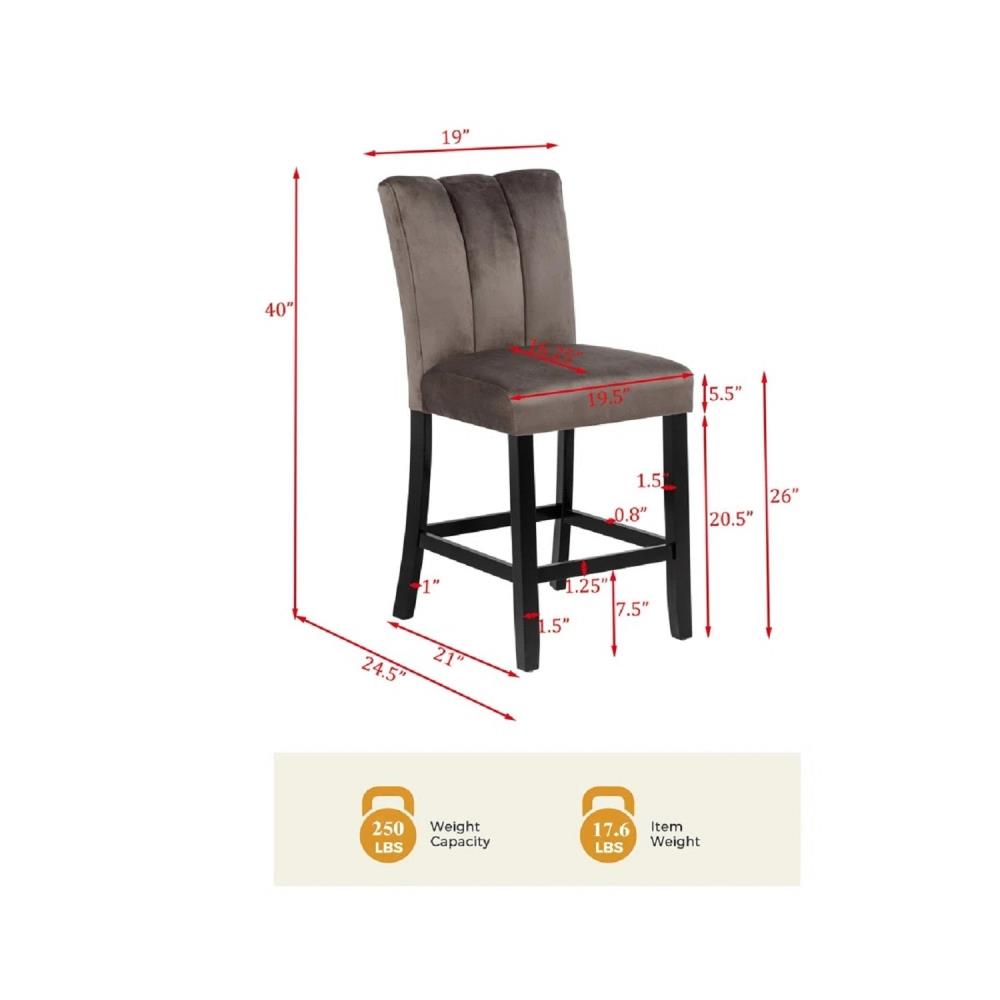 Elegant Counter Height Dining Chairs