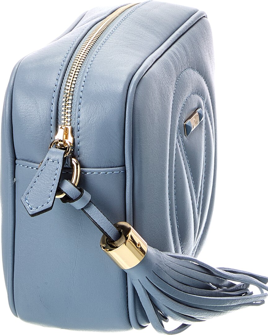 Valentino by Mario Valentino Mia Signature Leather Camera Bag