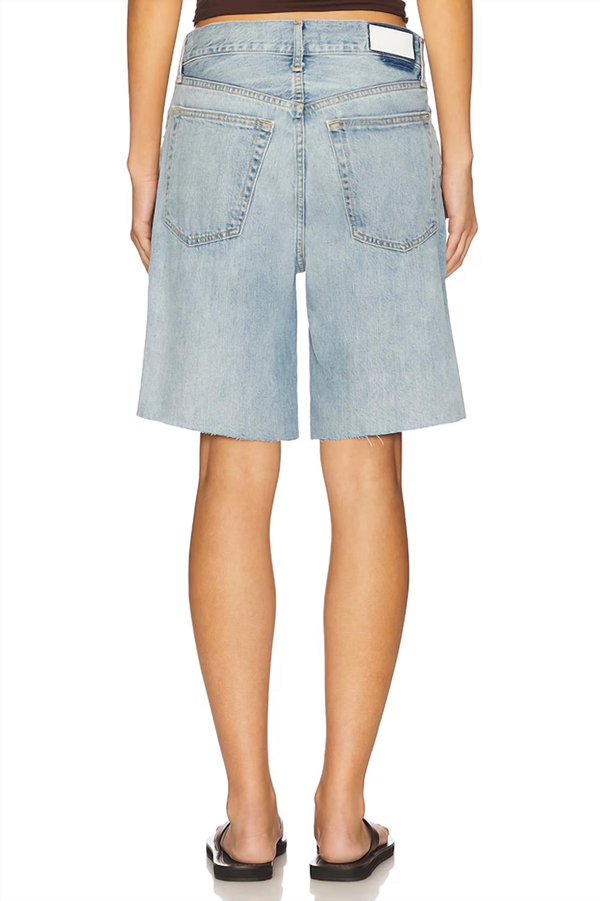 90S Comfy Denim Short In Hacienda