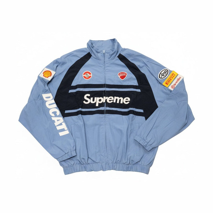 SUPREME Ducati track jacket blue