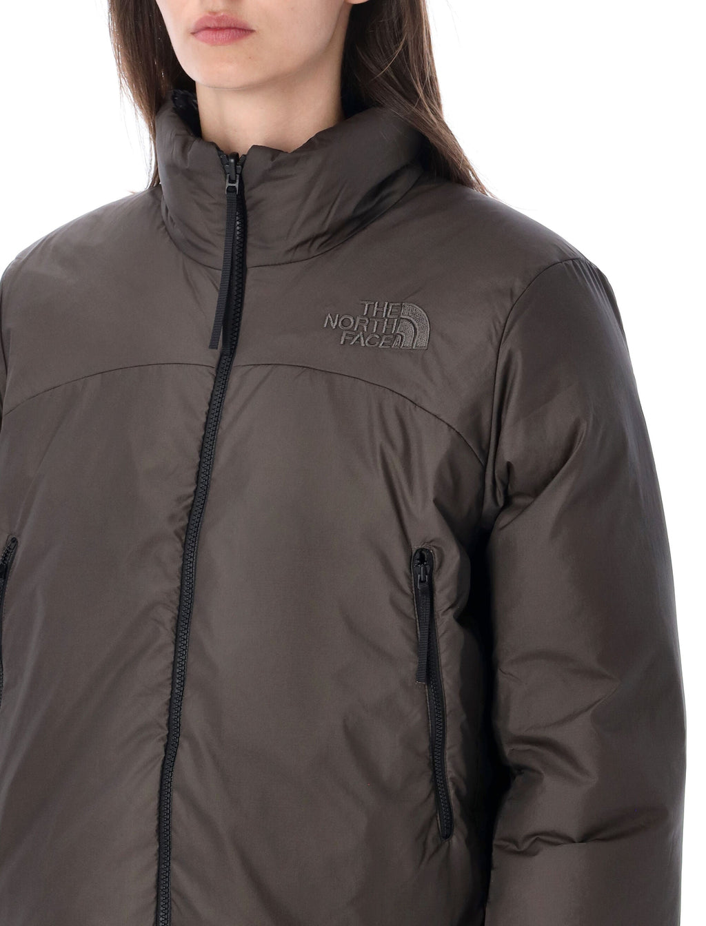Pertex Nuptse Reversible Cropped Down Jacket