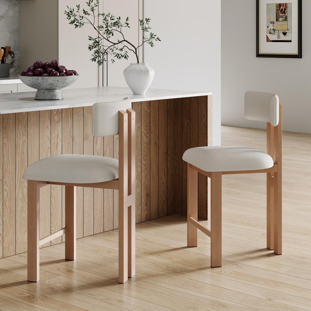 Modern Low-Back Counter Stools