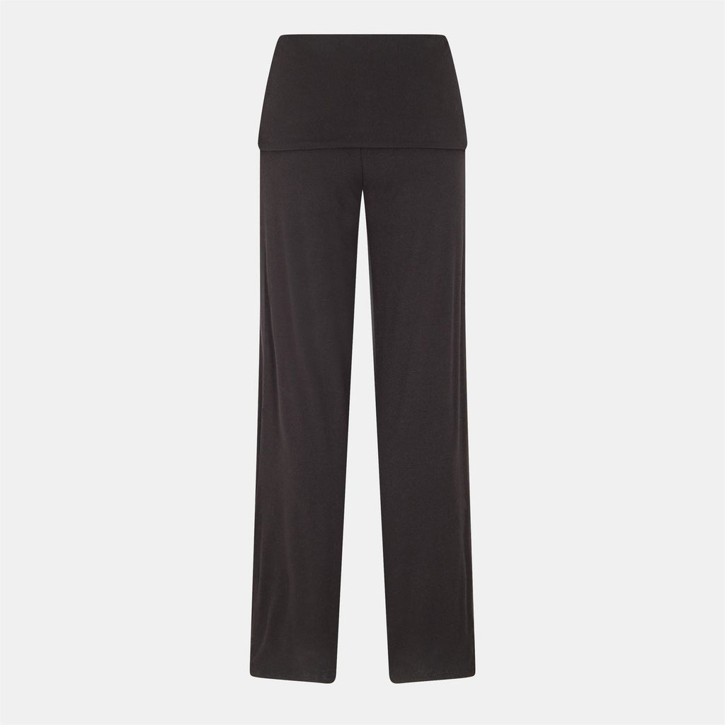 Naked Wardrobe Fold Over Wide Leg Pants