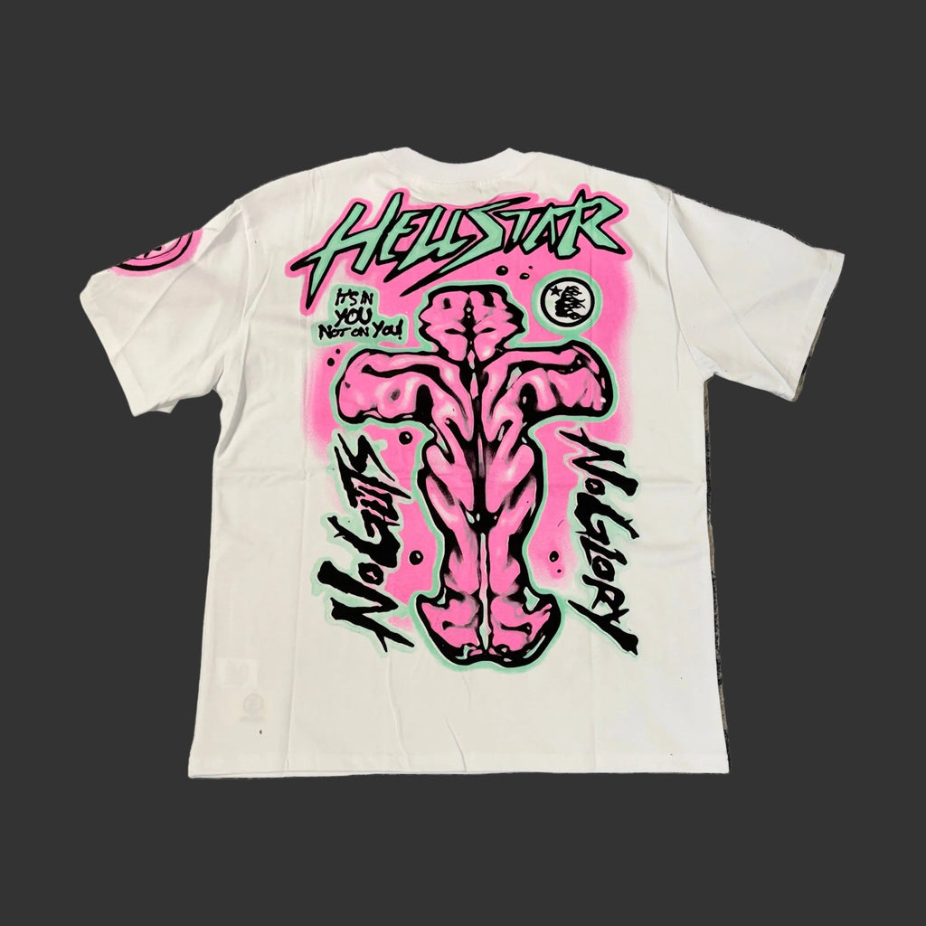HELLSTAR Brain no guts WHITE