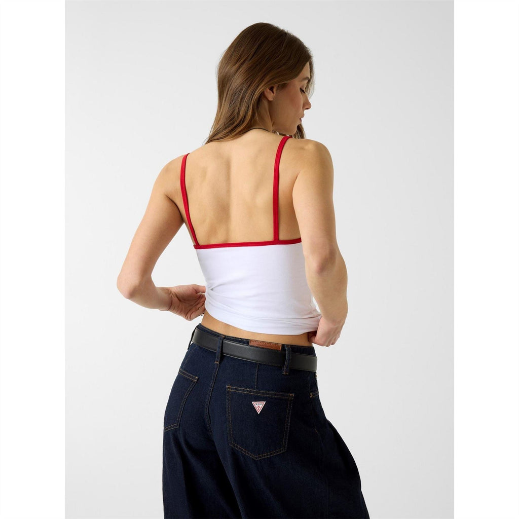 Guess World Cup™ Tank Strappy Crop Top