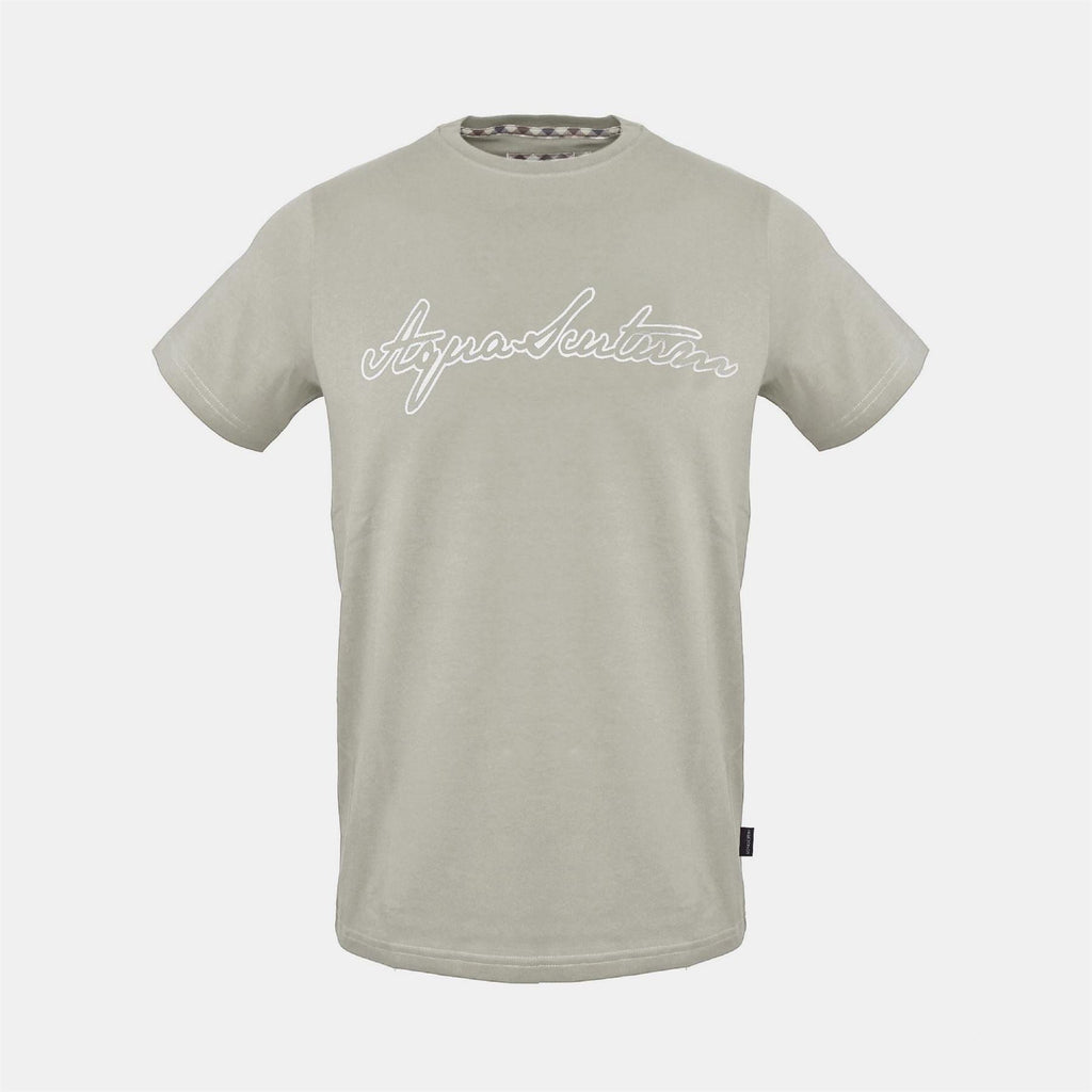 Aquascutum Mens Crewneck T- Shirt