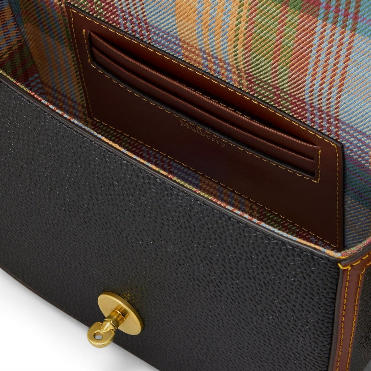 Mulberry Small Darley Satchel Scotchgrain