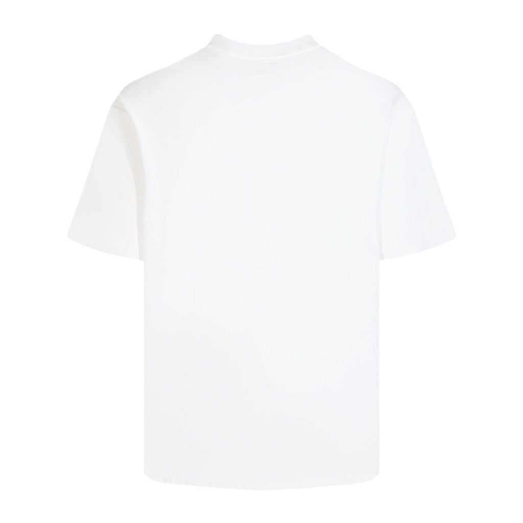 Balenciaga Navy Flock BB T-Shirt in Black & White