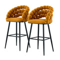 Contemporary Bubble Back Kitchen Stools