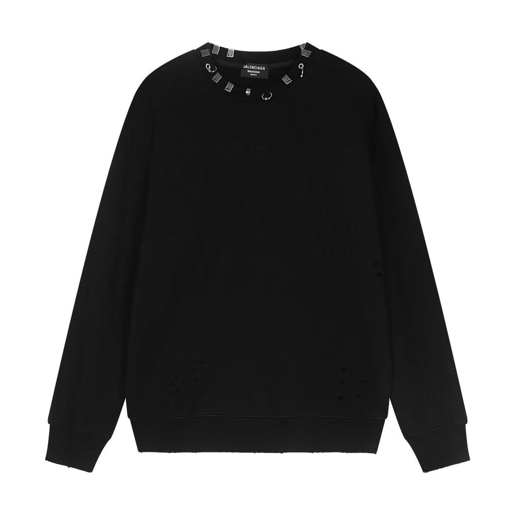 Balenciaga Couples Crew Neck Hoodie