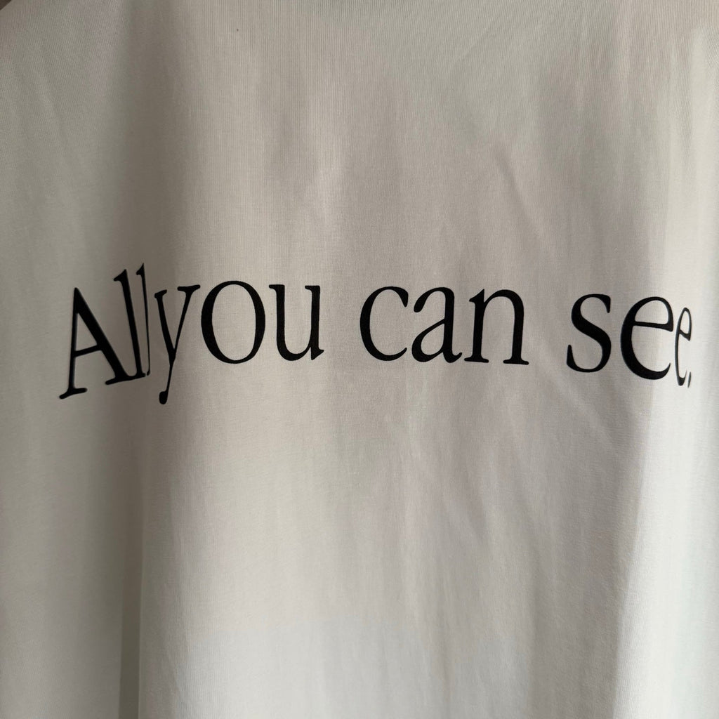Balenciaga 360 Sunglasses Print T-Shirt in White