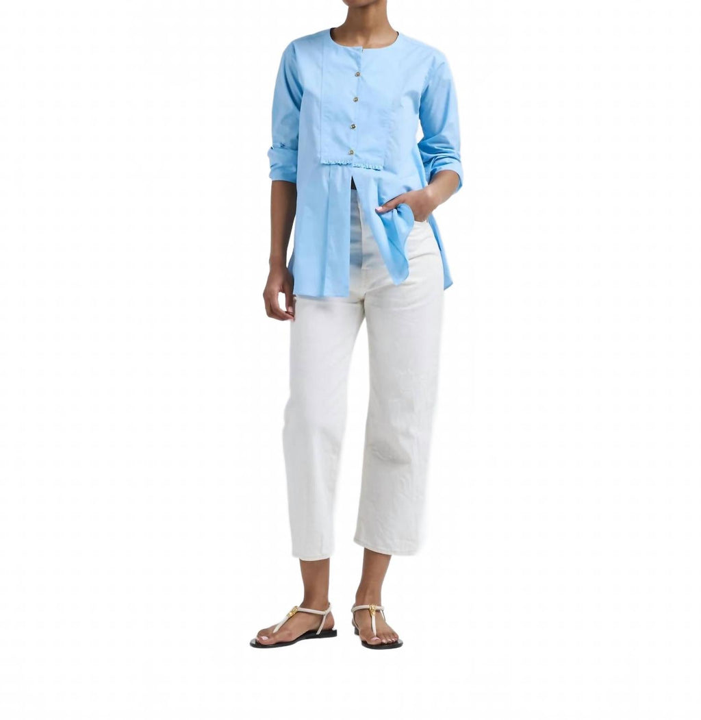 Nest 1-Bib Shirt In Sky Blue
