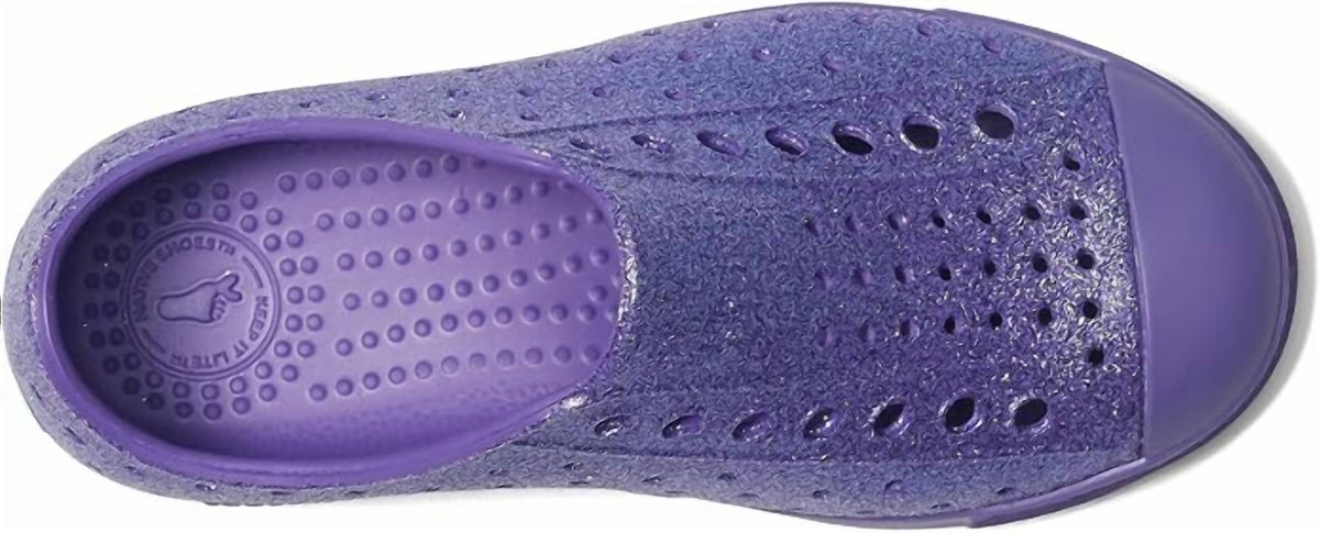 Big Kid Jefferson Bling Shoes In Ultra Violet