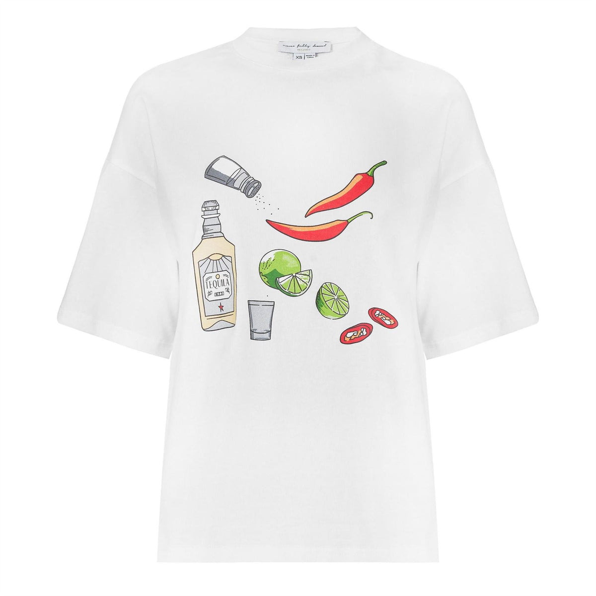 Never Fully Dressed Oversized Fit T Shirt