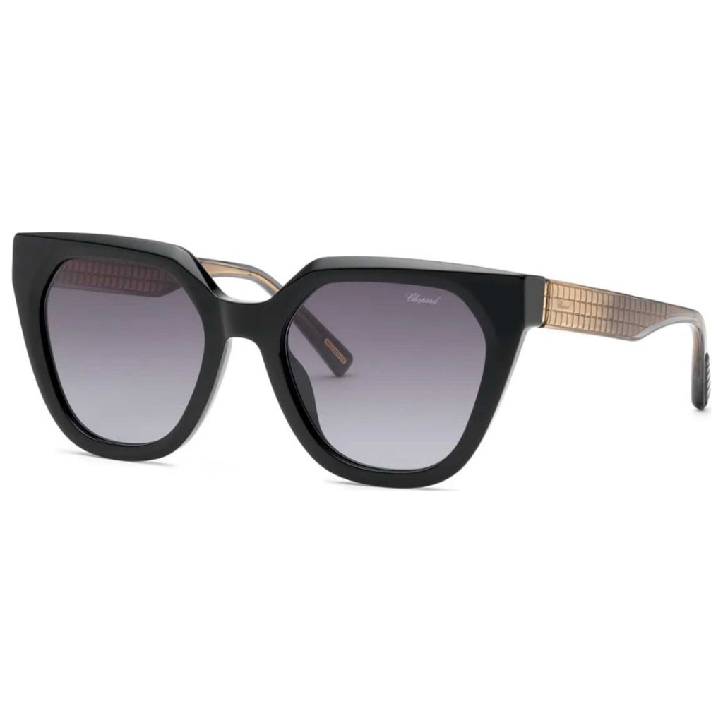 Chopard Women's 52mm Black Sunglasses SCH377M540BLK