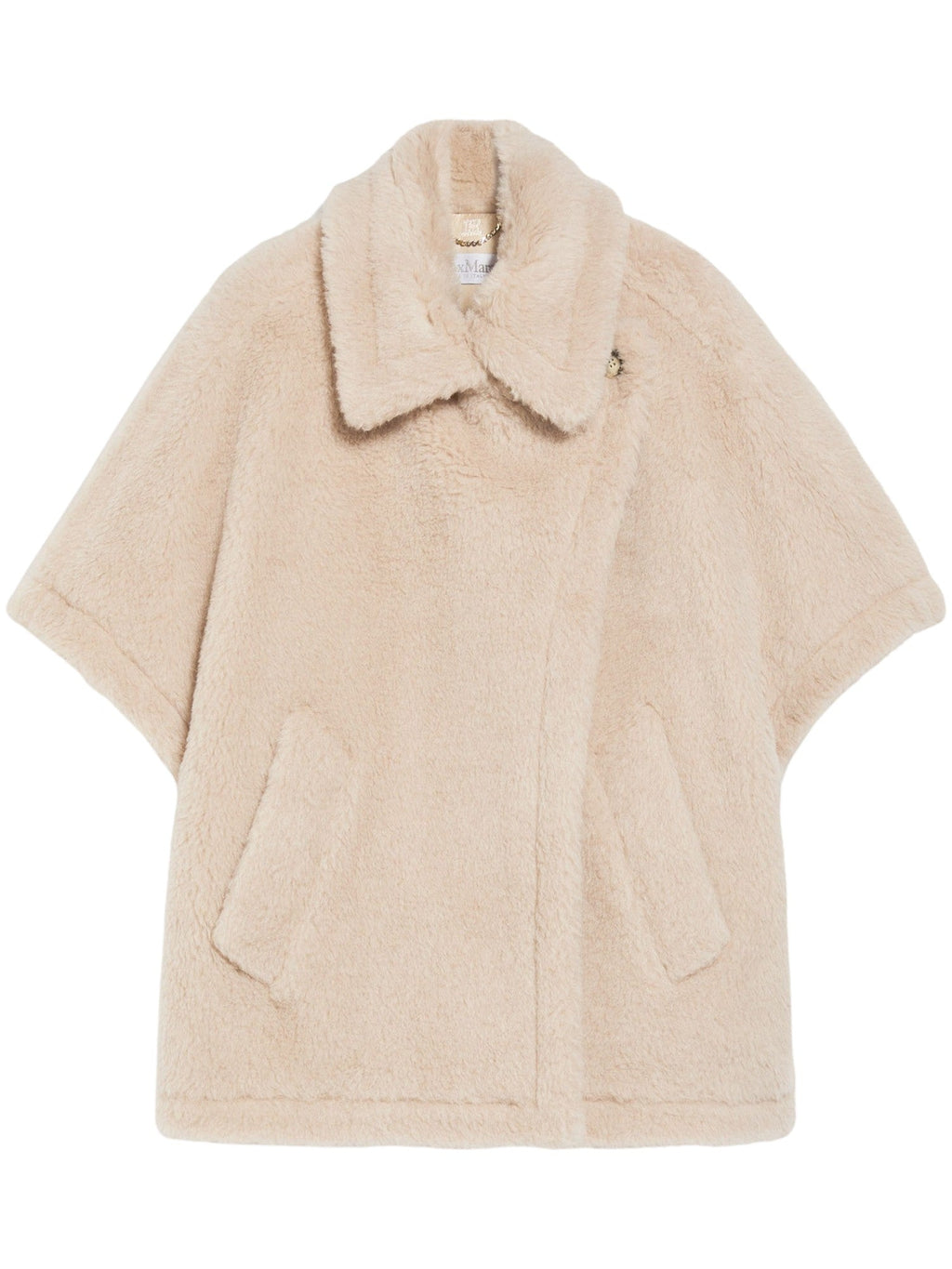 Plush Boxy Short Cape Jacket