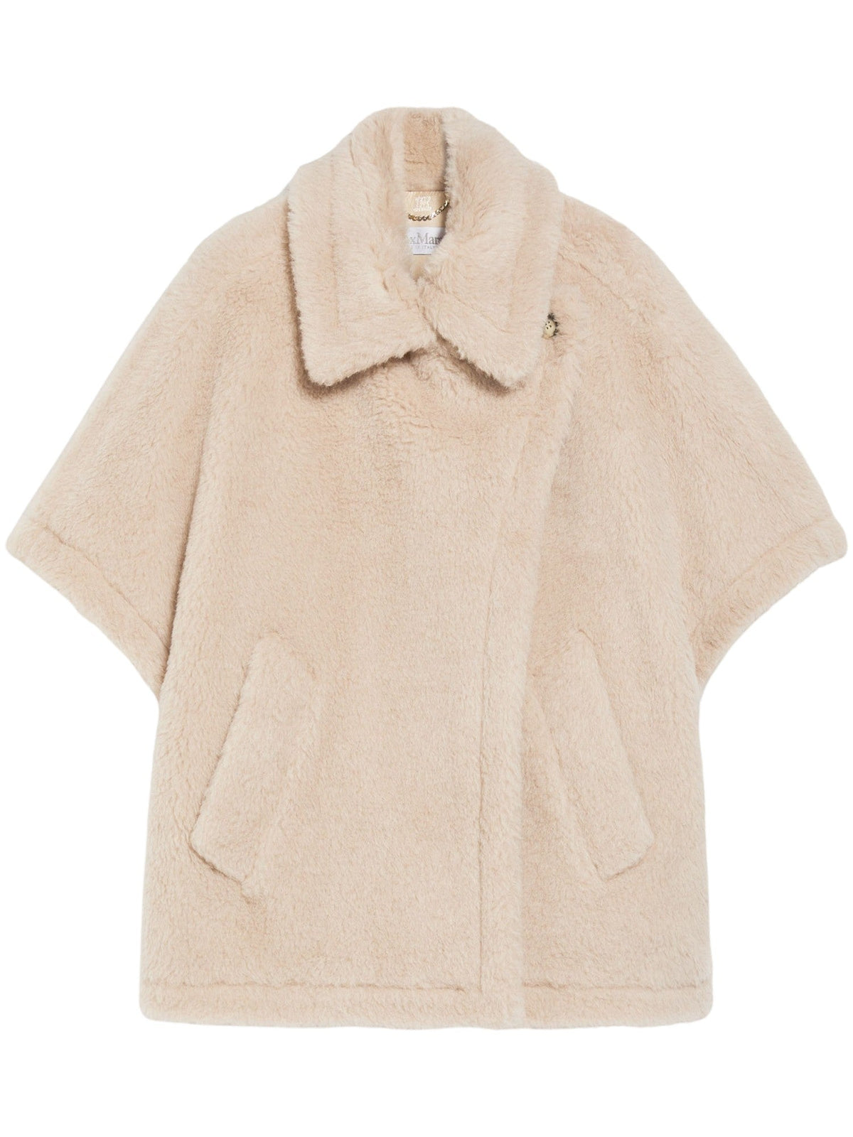 Plush Boxy Short Cape Jacket