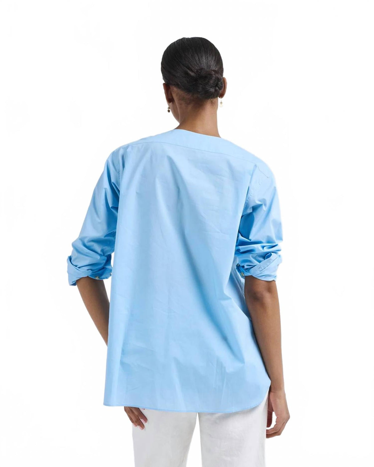 Nest 1-Bib Shirt In Sky Blue