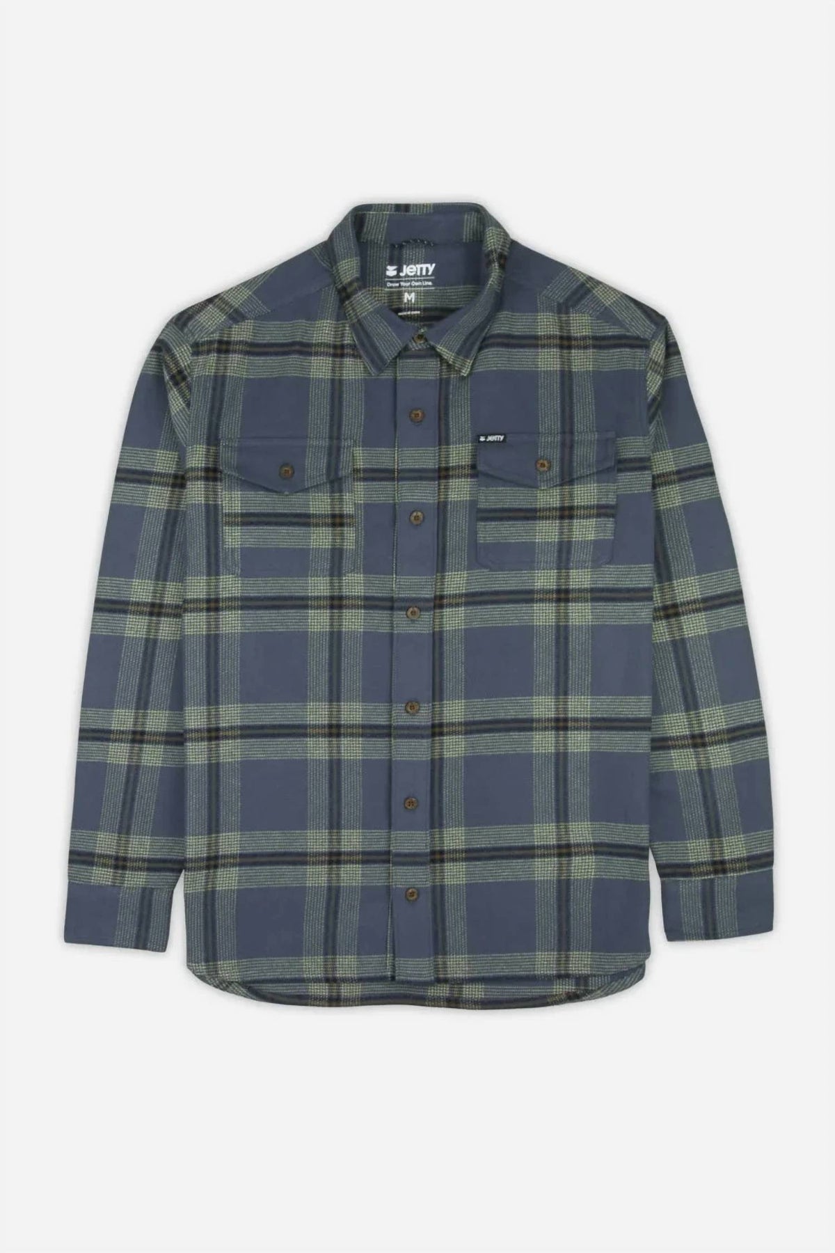Men's Breaker Four Flannel Shirt In Atlantic