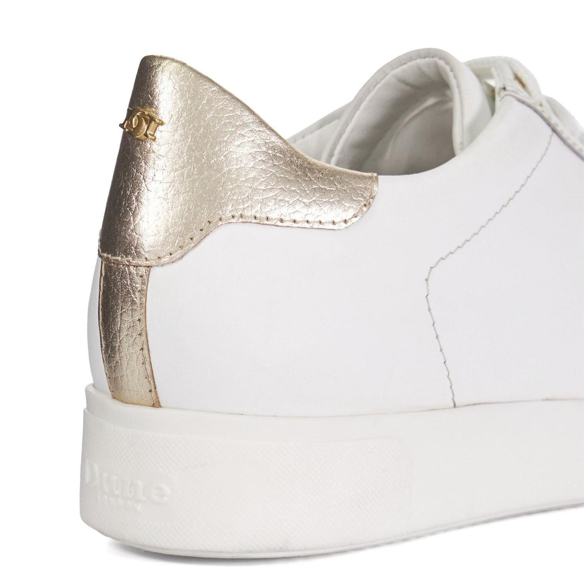 Dune Lo Edriss Star Lace Up Canvas Low Top Sneakers
