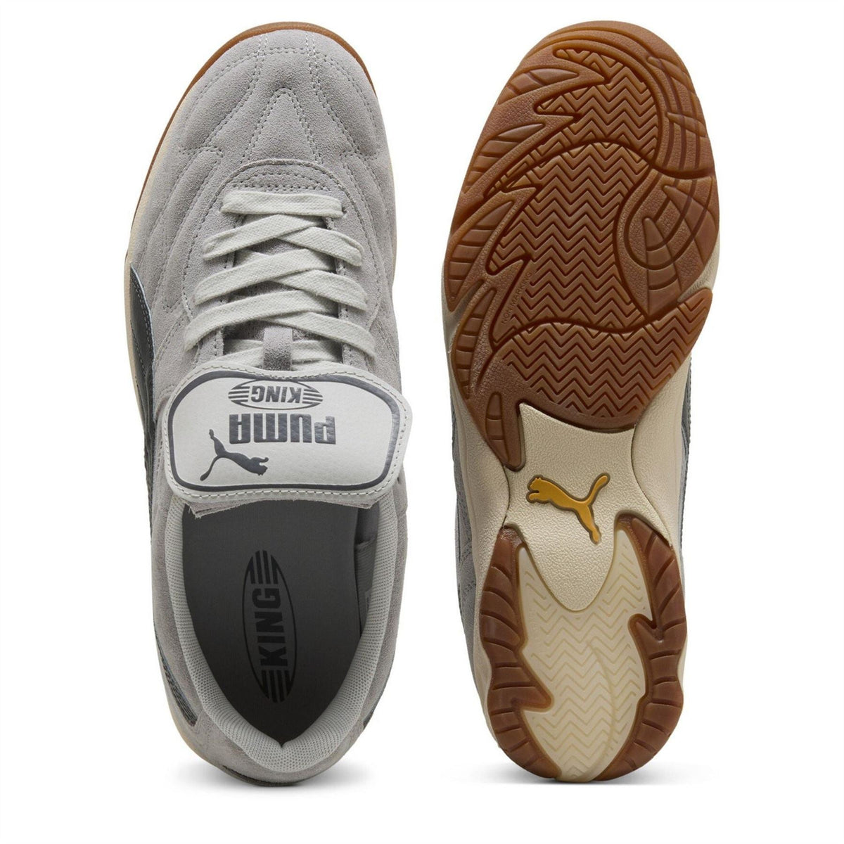 Puma King Indoor Suede Low Top Trainers