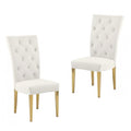 Contemporary Quilted Side Chairs