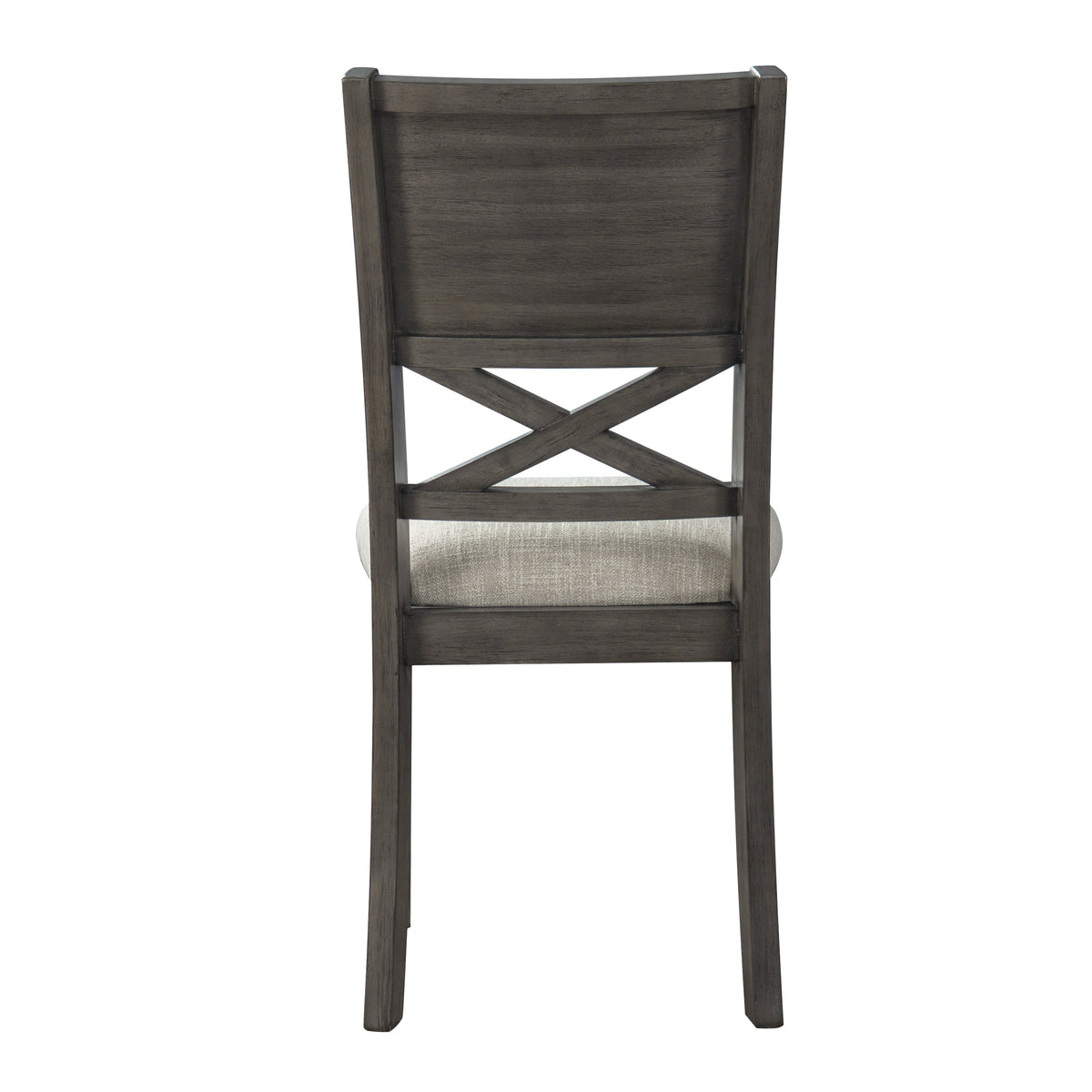 Rubberwood Leg Dining Chairs with Thick Cushions