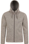 Mountain Warehouse Mens Nevis Fleece Full Zip Hoodie