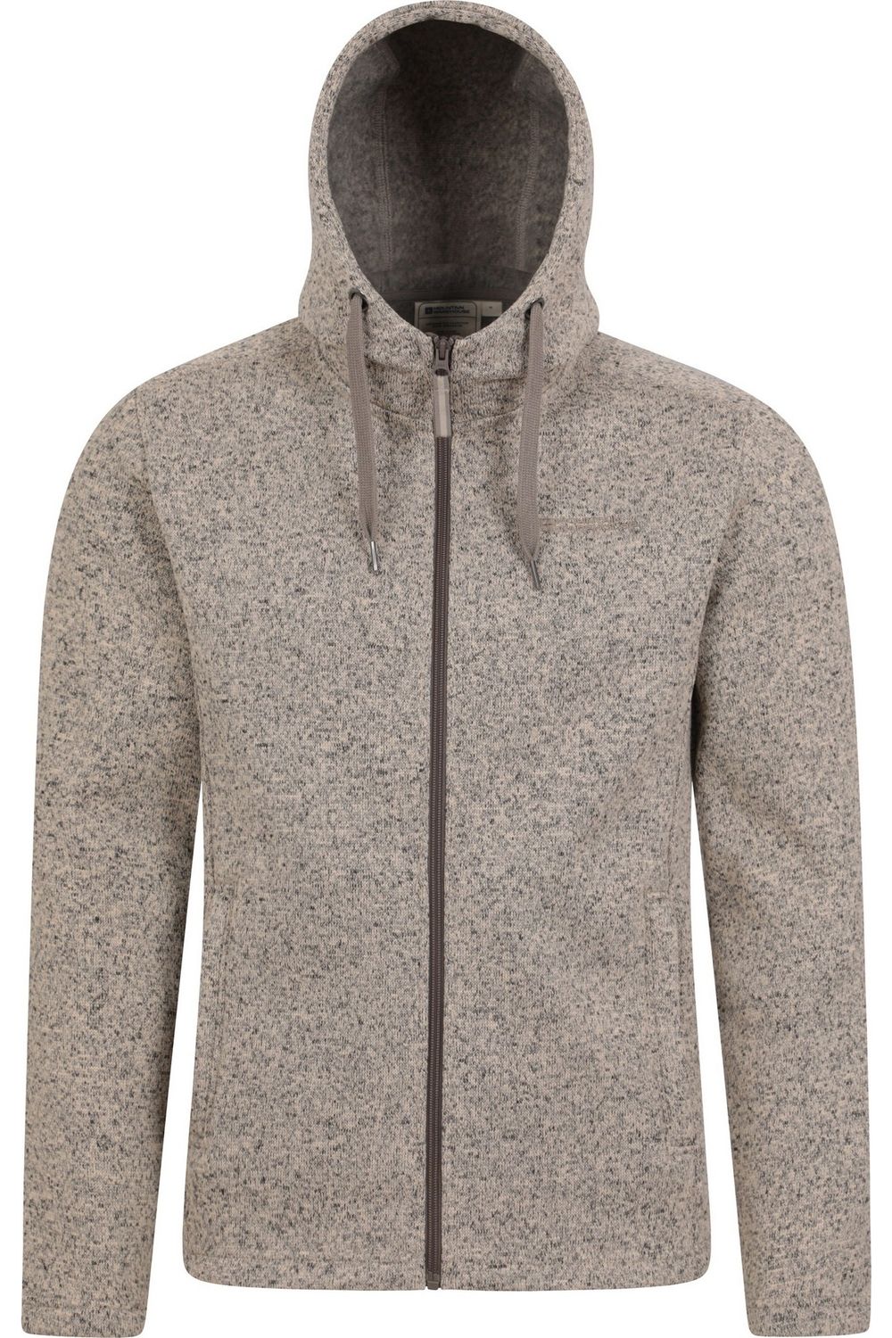 Mountain Warehouse Mens Nevis Fleece Full Zip Hoodie