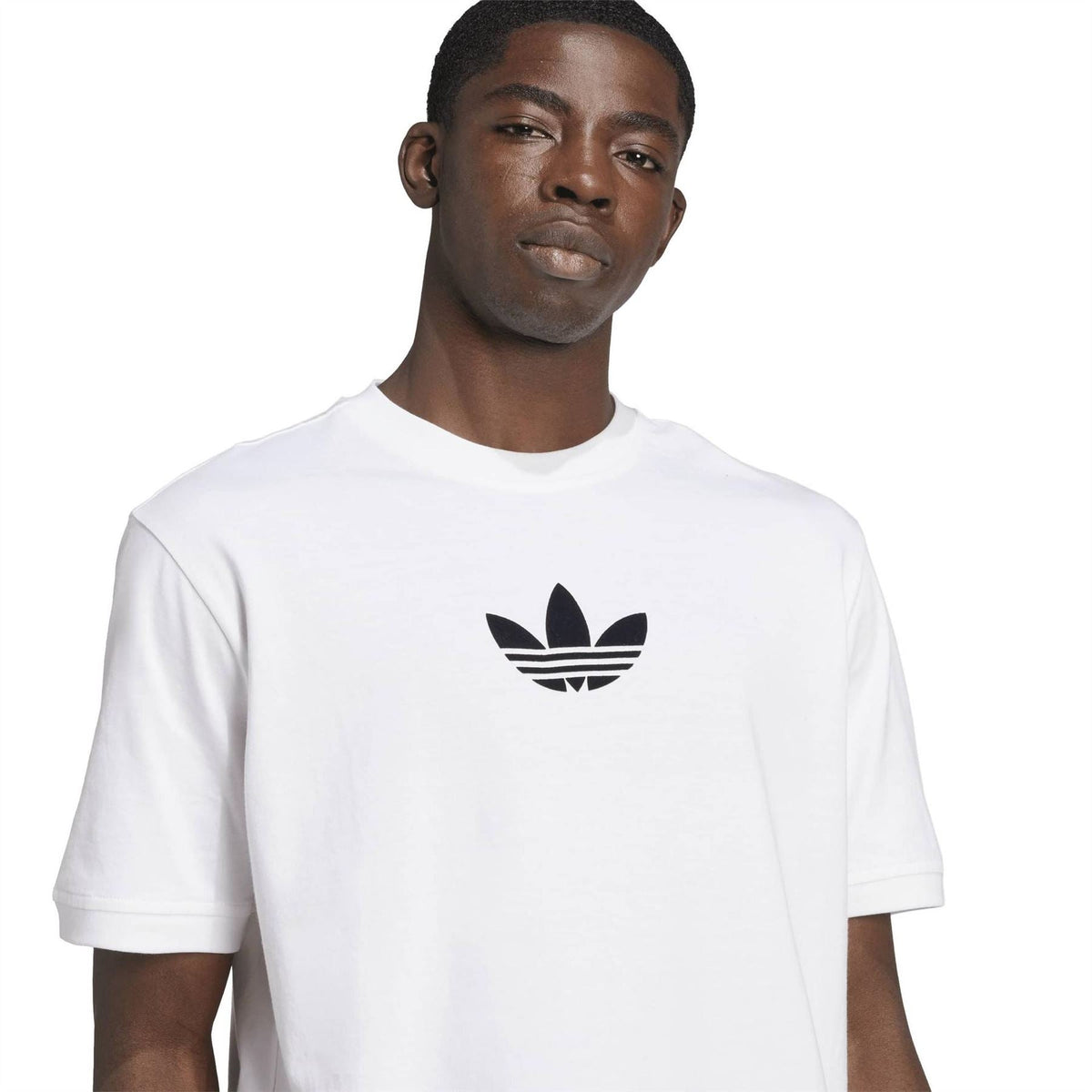 adidas Originals Adicolor Printed Logo Crew Neck Short Sleeve T-Shirt