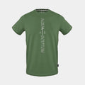 Aquascutum Text Graphic Crew Neck Short Sleeve Jersey T-Shirt