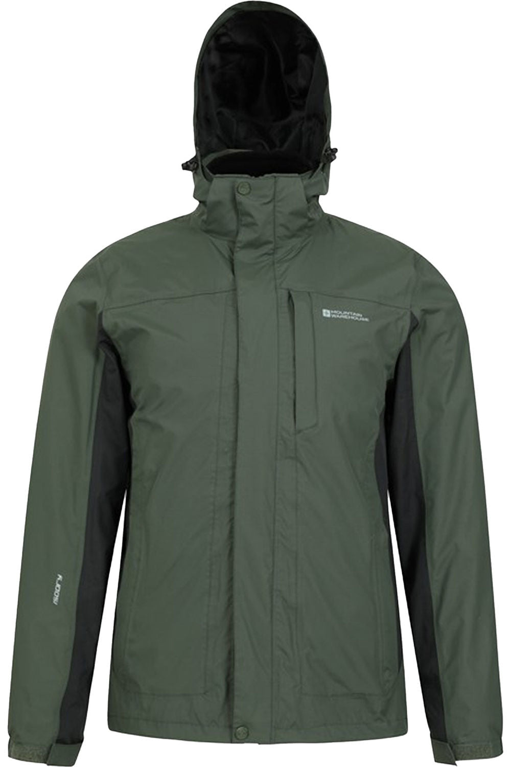 Mountain Warehouse Mens Thunderstorm 3 in 1 Waterproof Jacket