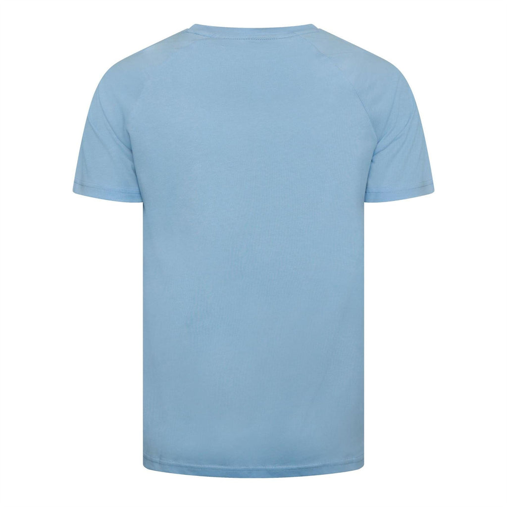 Hugo Wordmark Central Logo Crew Neck Raglan Short Sleeve T-Shirt