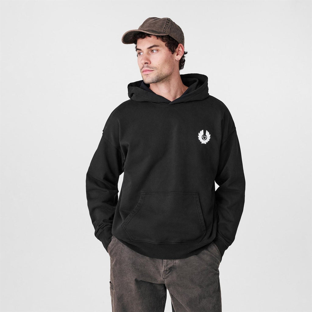 Belstaff Mens Pull Over Hoodie