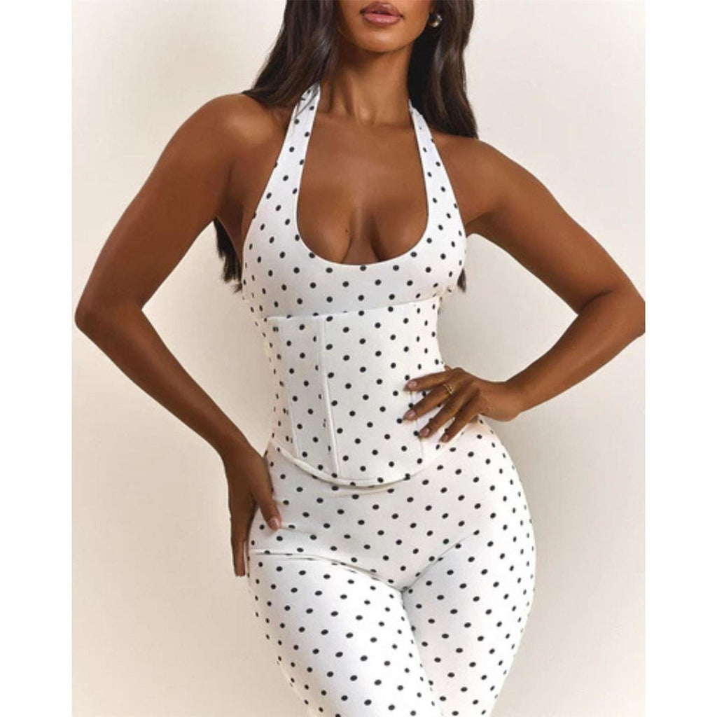 Mars The Label Womens Sandra Capri Jumpsuit