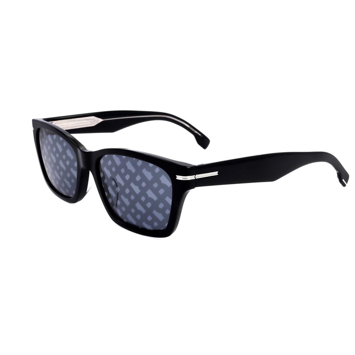 Hugo Boss Men's 56mm Black Sunglasses BOSS1739-F-SK-807-56