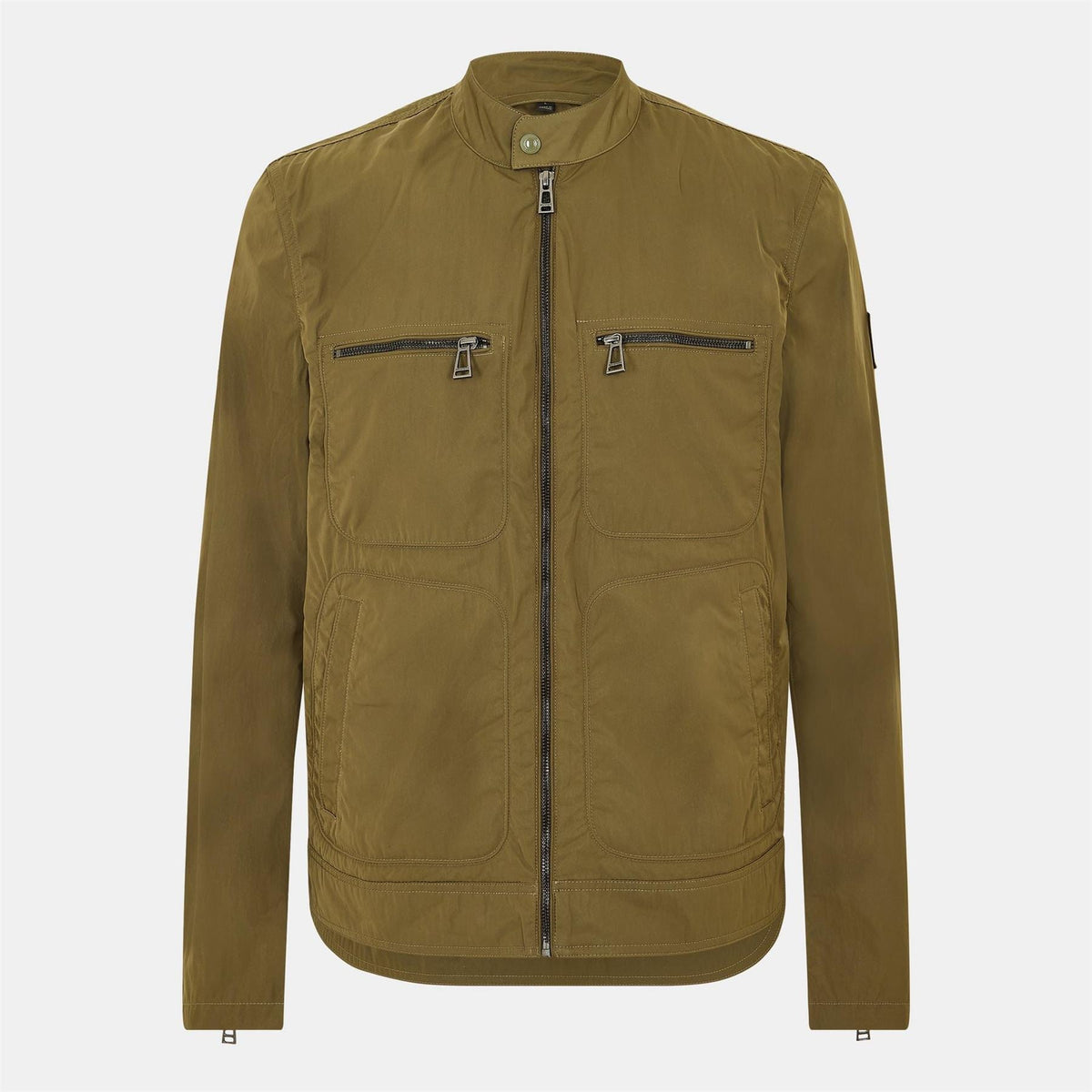 Belstaff Mens Weather Resistant Bomber Jacket