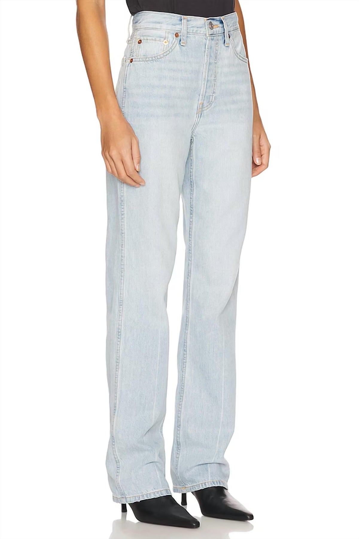Californian Mid Rise Jeans In Big Sur