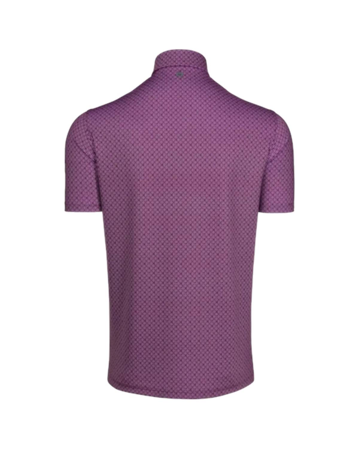 Men's Eternal Bond Short Sleeve Polo In Merlot