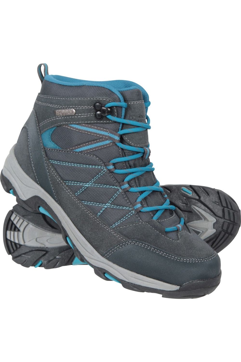 Mountain Warehouse Womens/Ladies Rapid Suede Waterproof Walking Boots