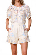 Sebastian Trouser Short In Goleta Print