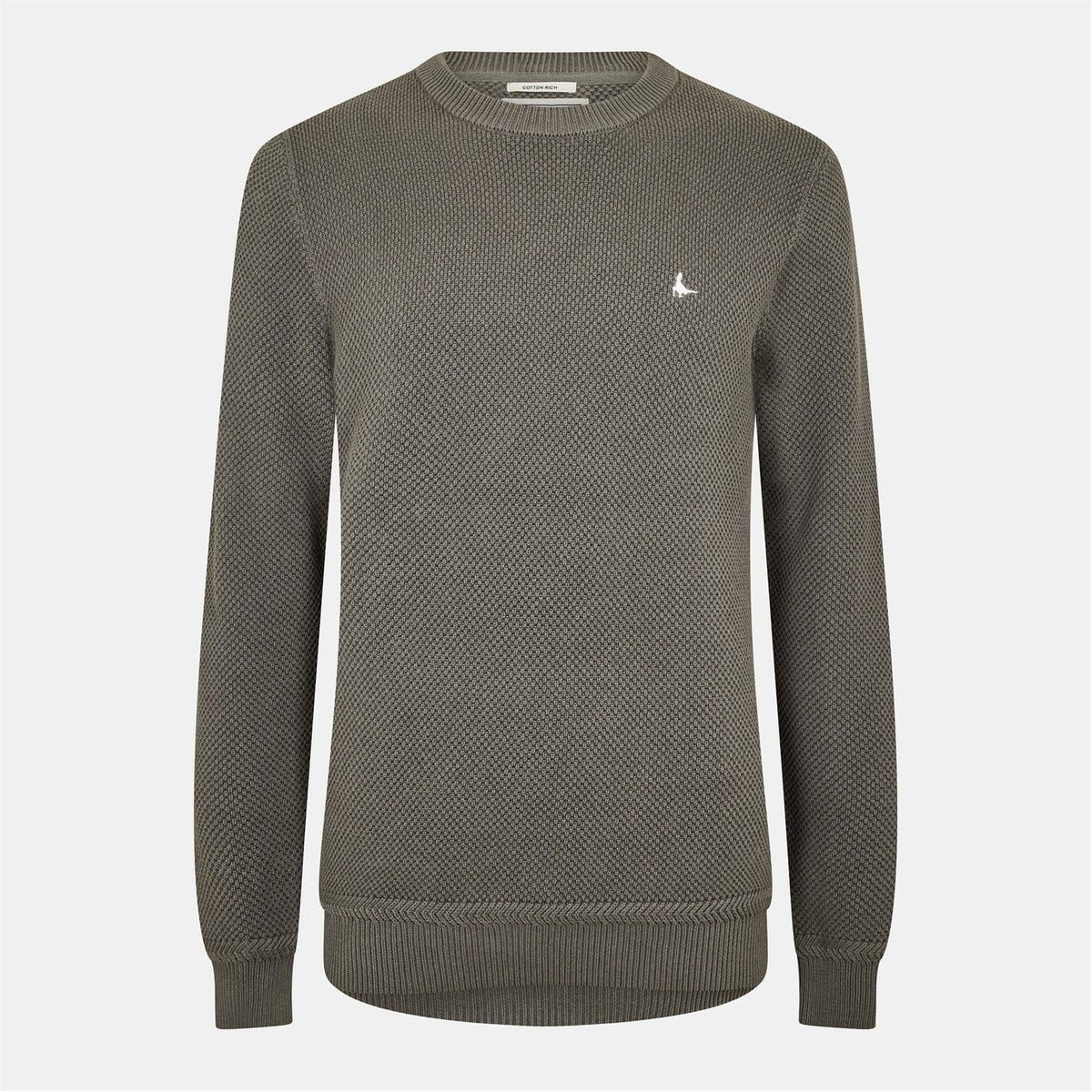 Jack Wills Mens Linus Seed Stitch Crew Neck Jumper