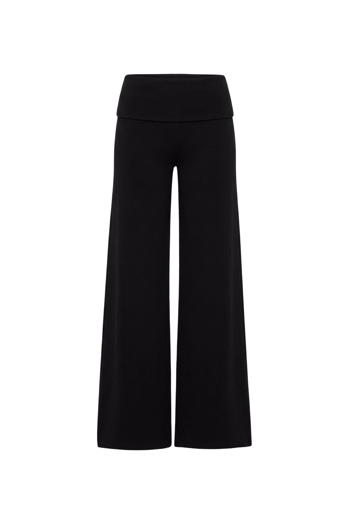 Brushed StretchTerry Foldover Pants