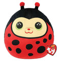 Ty Squish A Boo 14 Inch   Izzy Ladybug